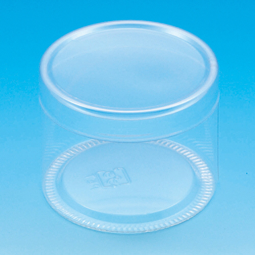 箱 ｸﾘｽﾀﾙﾎﾞｯｸｽ PET円筒ｹｰｽ 65×50 1ﾊﾟｯｸ(20個)画像