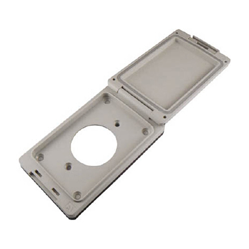 防じん･防水形ｼｰﾛｯｸﾌﾟﾚｰﾄ 大穴1ｹ用 1枚画像