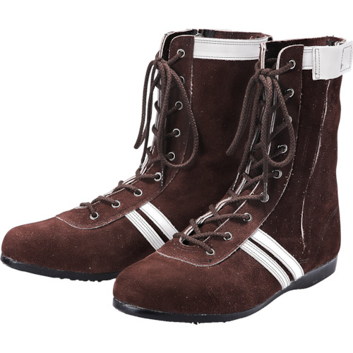 高所作業用安全靴 技ｼﾘｰｽﾞ ﾌﾞﾗｳﾝ 26.0cm 1足画像