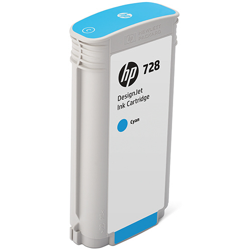 HP728 ｲﾝｸｶｰﾄﾘｯｼﾞ ｼｱﾝ 130mL F9J67A 1個画像