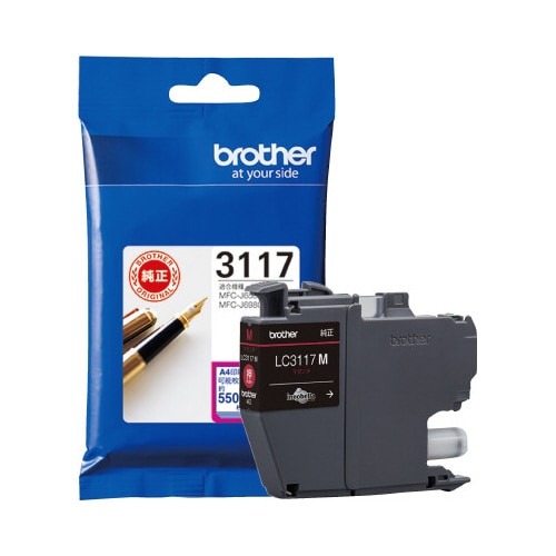 純正インク　ＬＣ３１１７Ｍ　マゼンタ画像