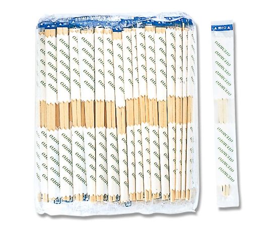 割箸　ポリ入り完封　元禄箸　オテモト100膳画像