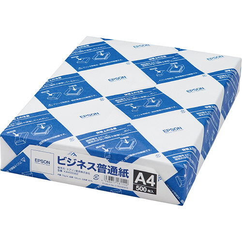 ﾋﾞｼﾞﾈｽ普通紙 A4 1冊(500枚)