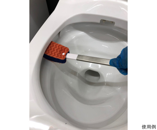 フッ素ガードトイレブラシ35　20個入 パッケージが横向きに並び、全体にクリアなフィルムがかかっている状態
