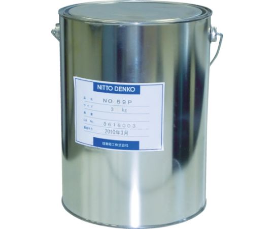 地中埋設向けペトロラタム防食テープ用下塗り材 NO.59PW 3kg缶画像
