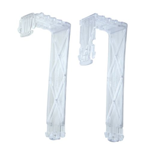 アクリル什器 パーティション用フック 391301 2個入 クルーズ [ケース販売]画像