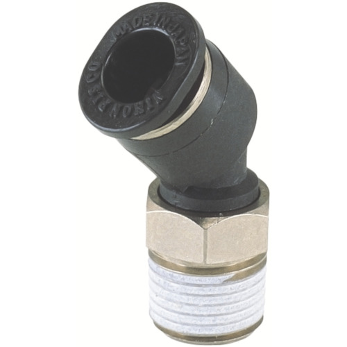 ﾁｭｰﾌﾞﾌｨｯﾃｨﾝｸﾞﾐﾆﾀｲﾌﾟ 45°ｴﾙﾎﾞ 1個画像