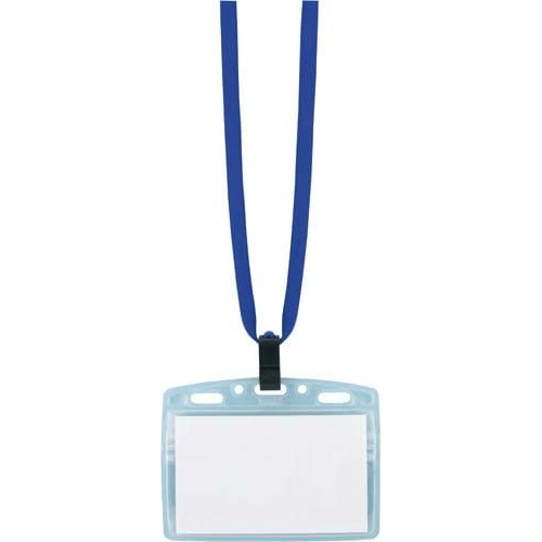 ネックストラップ名札＜アイドプラス＞　青　５０個画像