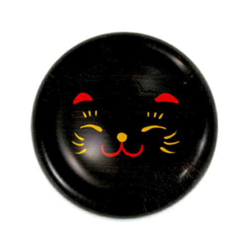 アクリル箸置き 黒猫画像