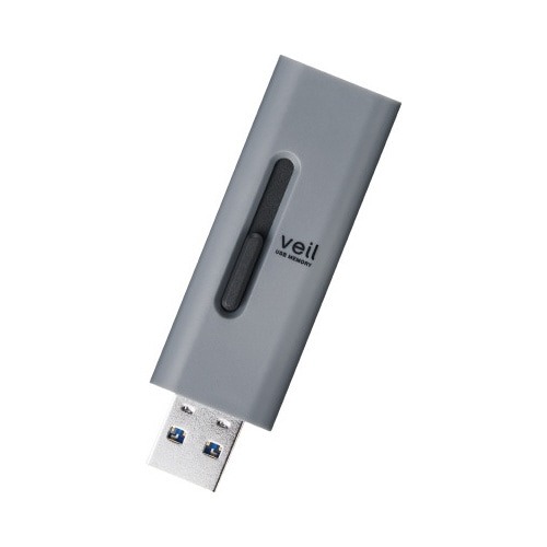 ＵＳＢメモリ　ＵＳＢ３．２　３２ＧＢ　グレー画像
