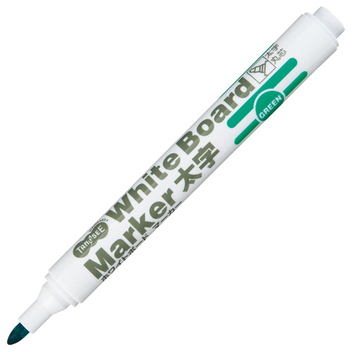 ﾎﾜｲﾄﾎﾞｰﾄﾞﾏｰｶｰ 太字丸芯 緑 1ｾｯﾄ(12本)画像