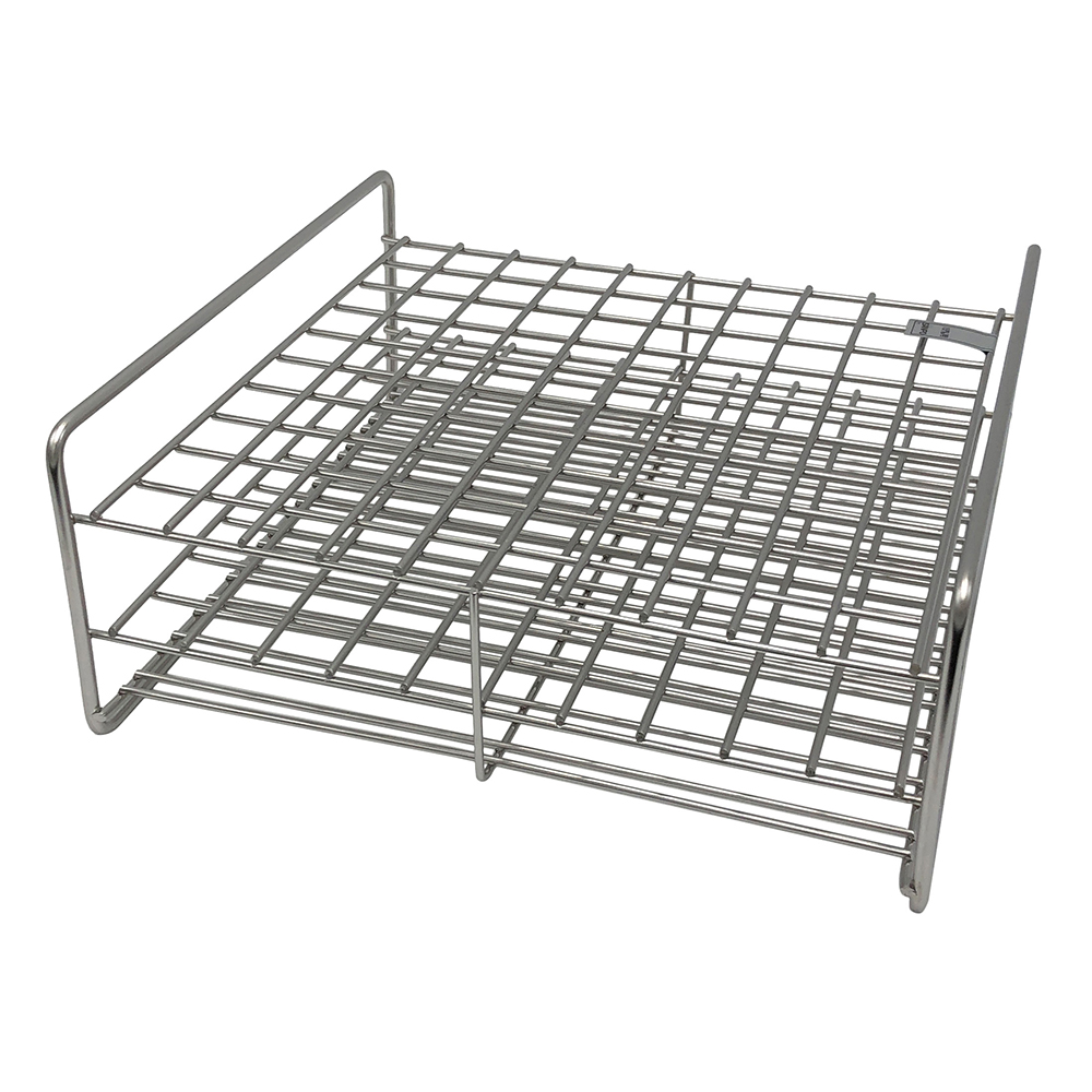 ステンレス試験管立　配列：10×10　サイズ：□17mm画像