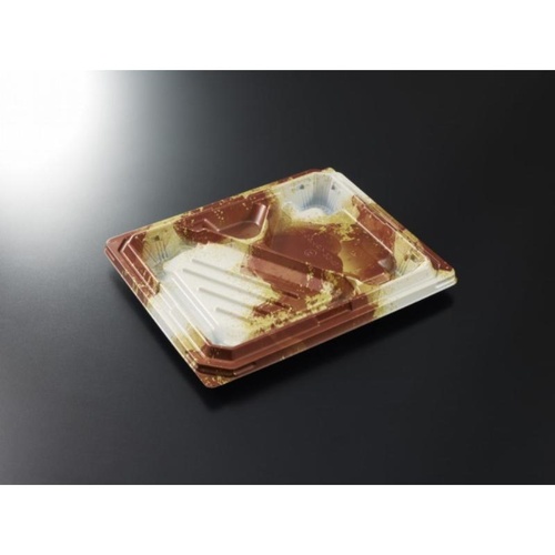 中央化学 弁当容器 CT 宝台膳 23-19L 伊織BR 本体画像