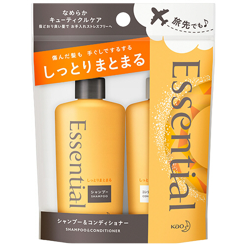 花王 ｴｯｾﾝｼｬﾙ しっとりﾂﾔ髪ﾐﾆｾｯﾄ 1ｾｯﾄ画像
