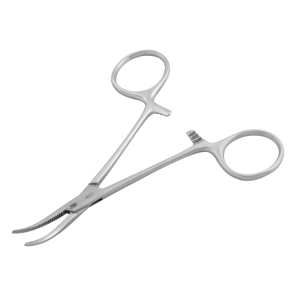 止血鉗子(ペアン) 曲 無鈎 120mm画像