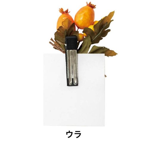 贈答用飾り オータムフルリールクリップ付-1(10個) ヘッズ 色とりどりの秋のモチーフが施された飾りが並んでいる状態