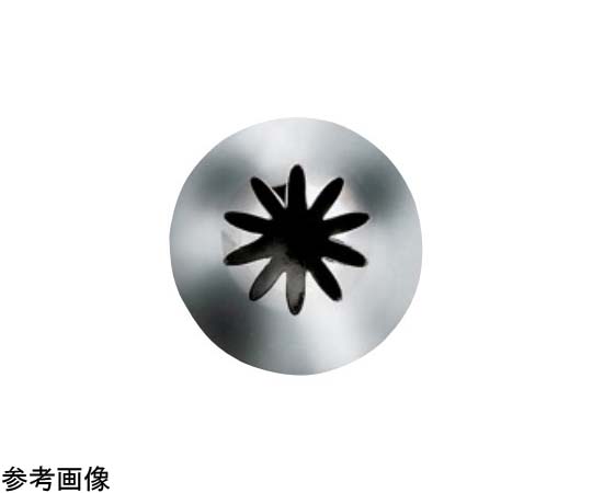 絞り出し口金 菊10切 φ5×31mm画像