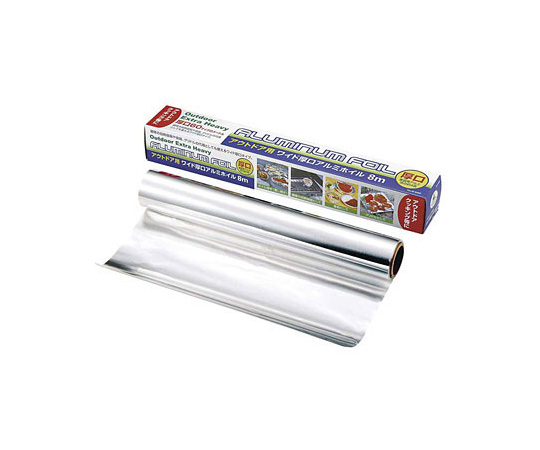 アウトドア用ワイド厚口アルミホイル　8m画像