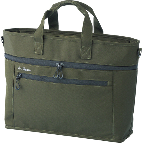 ALTNA ｽﾀﾝﾄﾞﾊﾞｯｸﾞ ﾖｺ型 ｵﾘｰﾌﾞ 1ｾｯﾄ(3個)画像