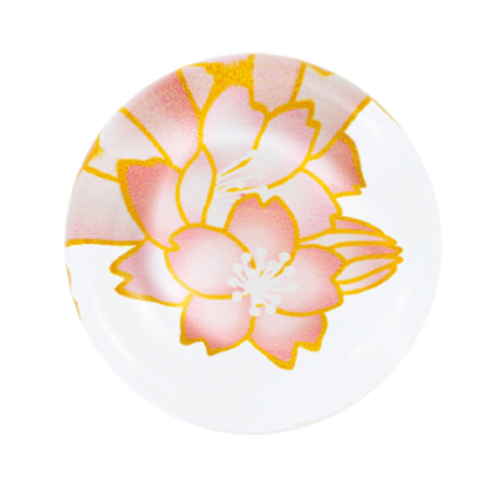 アクリル箸置き 桃桜画像