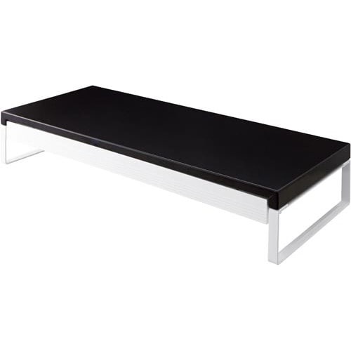 机上台　引出し付き　幅５９０ｍｍ　黒画像