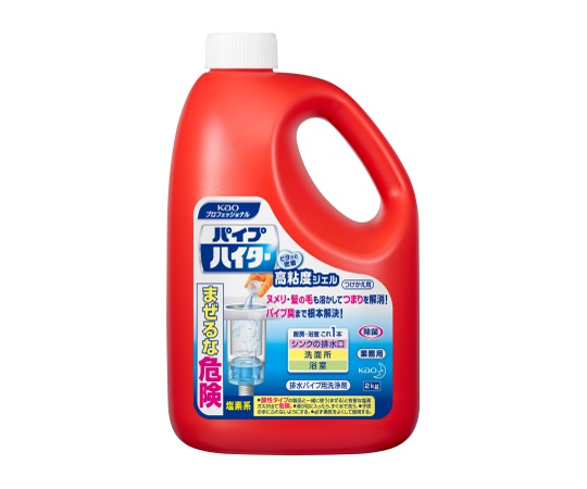 パイプハイター 高粘度ジェル 業務用 つけかえ用 2kg パイプクリーナー 1ケース（6本入）