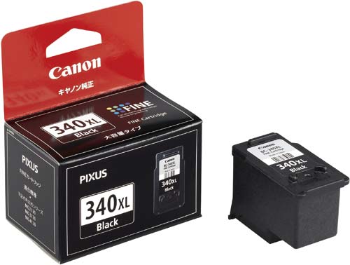 純正インク　ＢＣ－３４０ＸＬブラック大容量２個以上画像