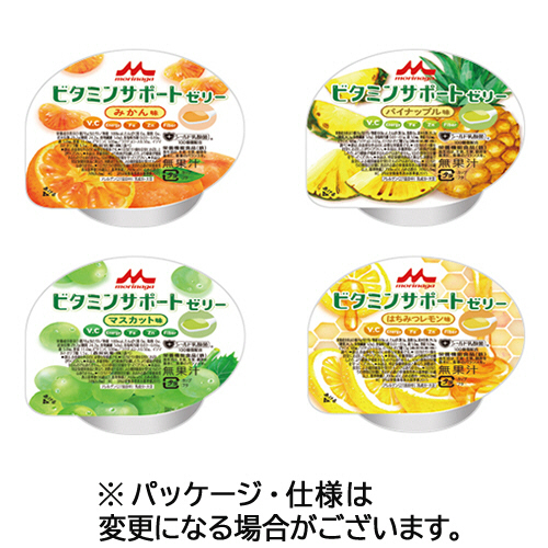 ﾋﾞﾀﾐﾝｻﾎﾟｰﾄｾﾞﾘｰ いろいろｾｯﾄ (4種類×6個) 各78g 1ｹｰｽ(24個)画像