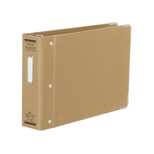 ﾊﾞｲﾝﾀﾞｰMP(布貼り) B6ﾖｺ 13穴 200枚収容 背幅48mm 角金付き 1冊画像