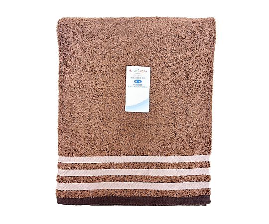 超大判タオル エッジライン BROWN 100×180cm 1セット（10枚入）画像