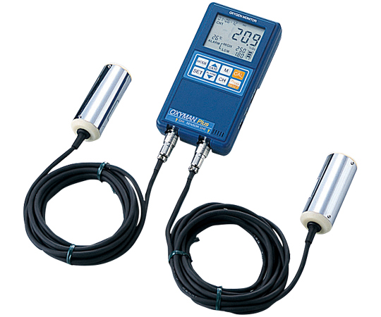 酸素モニタ(OXYMAN)　分離センサー×2画像