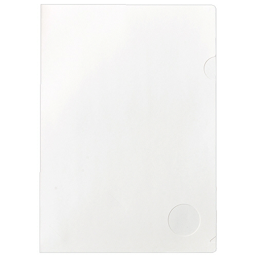 紙製ﾌｧｲﾙ(名刺ｽﾘｯﾄ･確認窓付) A4 1ﾊﾟｯｸ(100枚)画像