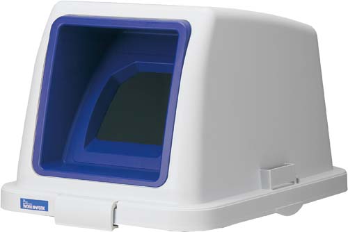 分別ボックス　７３Ｌ　フタ　ペットボトル　ブルー