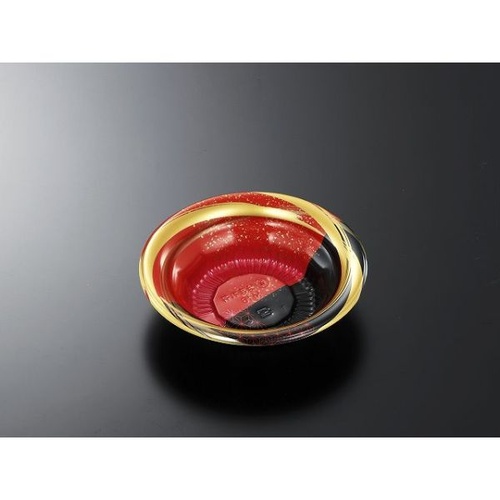 中央化学 どんぶり容器 CT ほまれ丼 M16 風林R-BK 本体画像