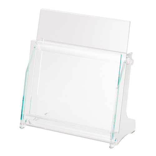 卓上ﾊﾟﾝﾌﾚｯﾄｽﾀﾝﾄﾞ ｱｸﾘﾙﾌﾚｰﾑ A4 1列1段 1個画像