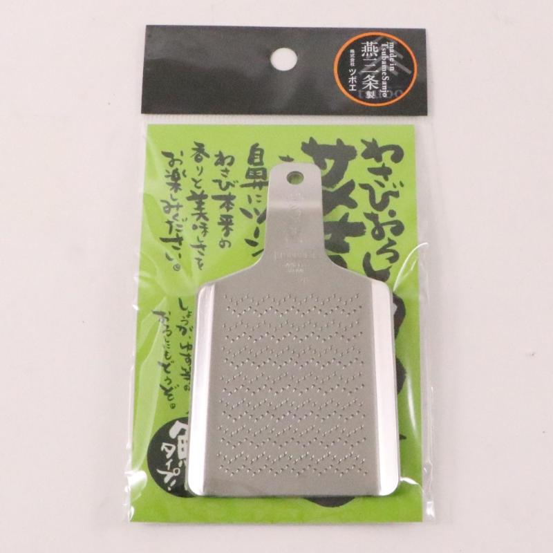 卸金 ステンレスわさびおろしサメ吉 ミニ小画像