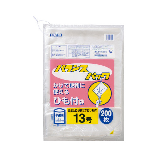 バランスパック規格袋ひも付１３号画像