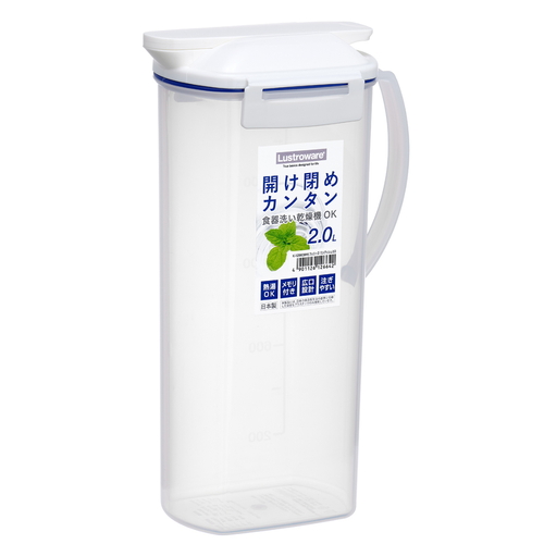 ピッチャー ラストロ フェローズワンプッシュ 2L ホワイト画像