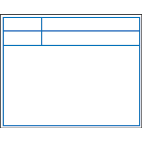 ﾋﾞｭｰﾎﾞｰﾄﾞﾎﾜｲﾄD-2W用ﾌﾟﾚｰﾄ(枠のみ) 1個画像