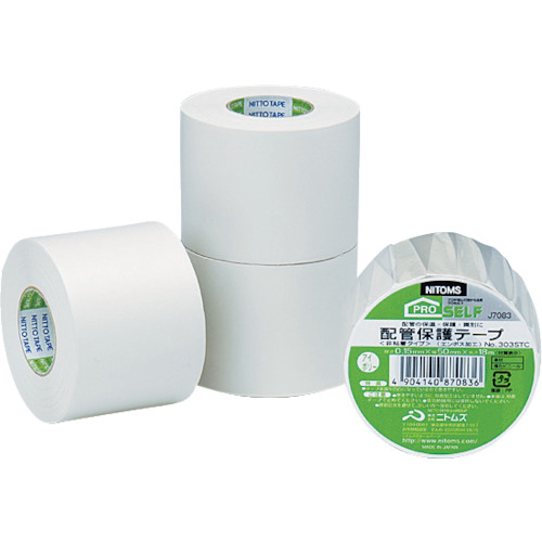 配管保護ﾃｰﾌﾟNO303STC非粘着ﾀｲﾌﾟｴﾝﾎﾞｽ加工 1巻画像