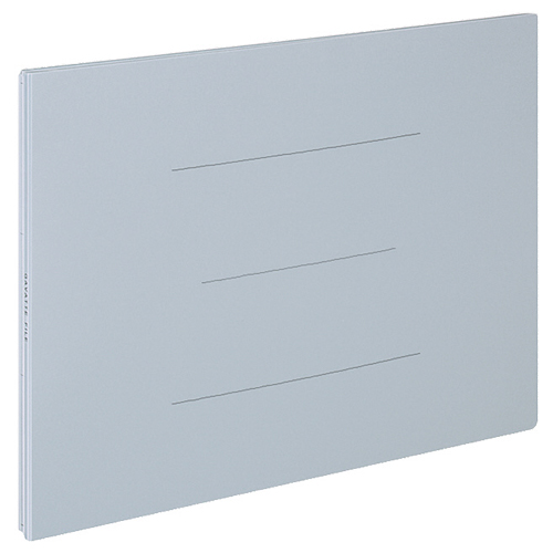 ｶﾞﾊﾞｯﾄﾌｧｲﾙ(紙製) B4ﾖｺ 1000枚収容 背幅13-113mm 青 1ｾｯﾄ(10冊)画像