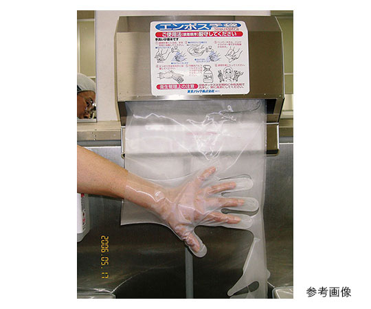 エンボス手袋ロール巻　L（500入）画像