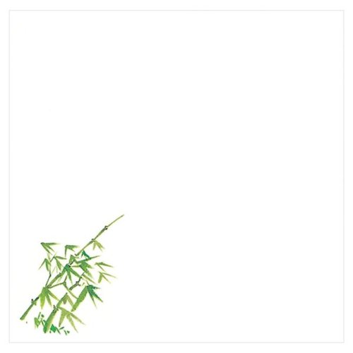 食品シート M30-396 耐油懐敷 15角 竹 100枚入 マイン [ケース販売]