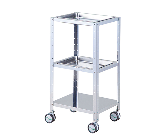 角バットワゴン（消毒盤台）　2段画像