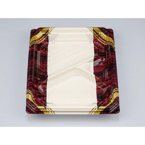 シーピー化成 弁当容器 BFNアルバ8-2 ミルクW 本体 発泡画像