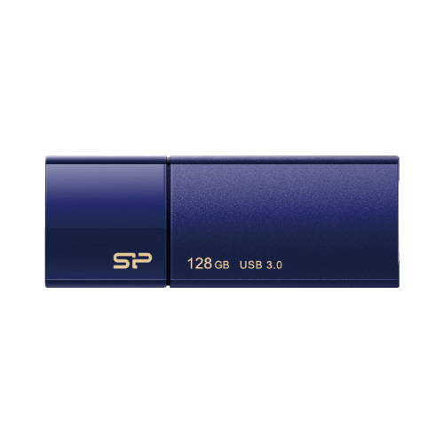 ＵＳＢ３．０スライド式ＵＳＢ　Ｂ０５　１２８ＧＢ紺画像
