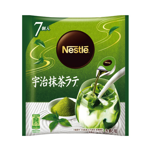 ネスレ　ポーション　宇治抹茶ラテ　７個