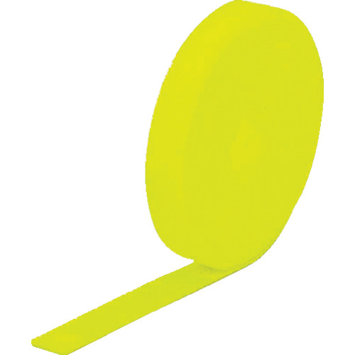 ﾏｼﾞｯｸﾊﾞﾝﾄﾞ 結束ﾃｰﾌﾟ 両面 蛍光ｲｴﾛｰ 20mm×25m 1巻画像