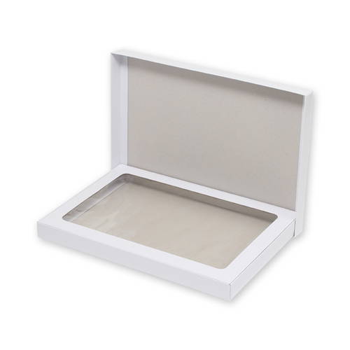 バスタオル用ボックス（白・無地）画像