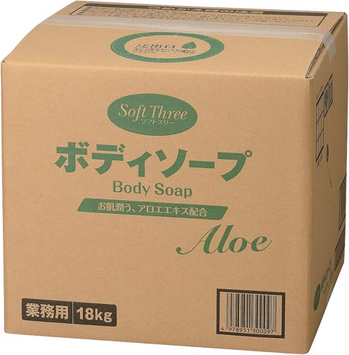 ソフトスリーボディソープアロエ大容量１８ＫＧ画像